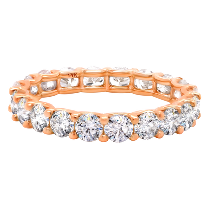 14k Gold Classic Lab-Grown Diamond Eternity Band
