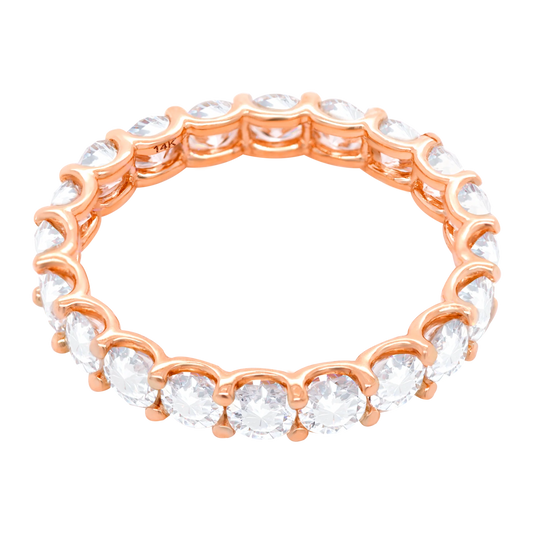 14k Gold Classic Lab-Grown Diamond Eternity Band