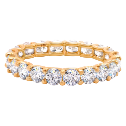 14k Gold Classic Lab-Grown Diamond Eternity Band