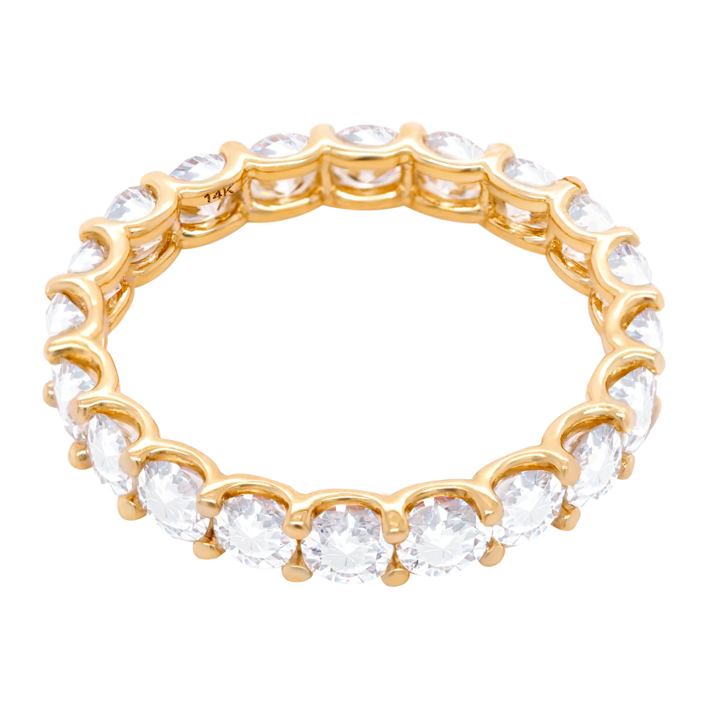 14k Gold Classic Lab-Grown Diamond Eternity Band