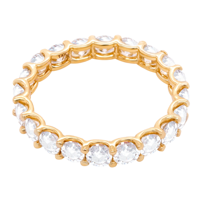 14k Gold Classic Lab-Grown Diamond Eternity Band